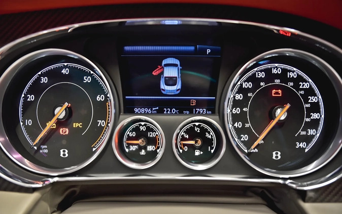 Bentley Continental GT cena 899999 przebieg: 91000, rok produkcji 2016 z Skarszewy małe 352